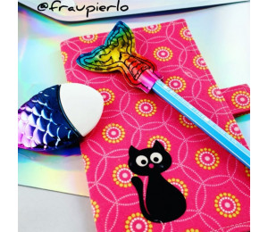 Stickdatei - ITH Stifteaufsatz Monster